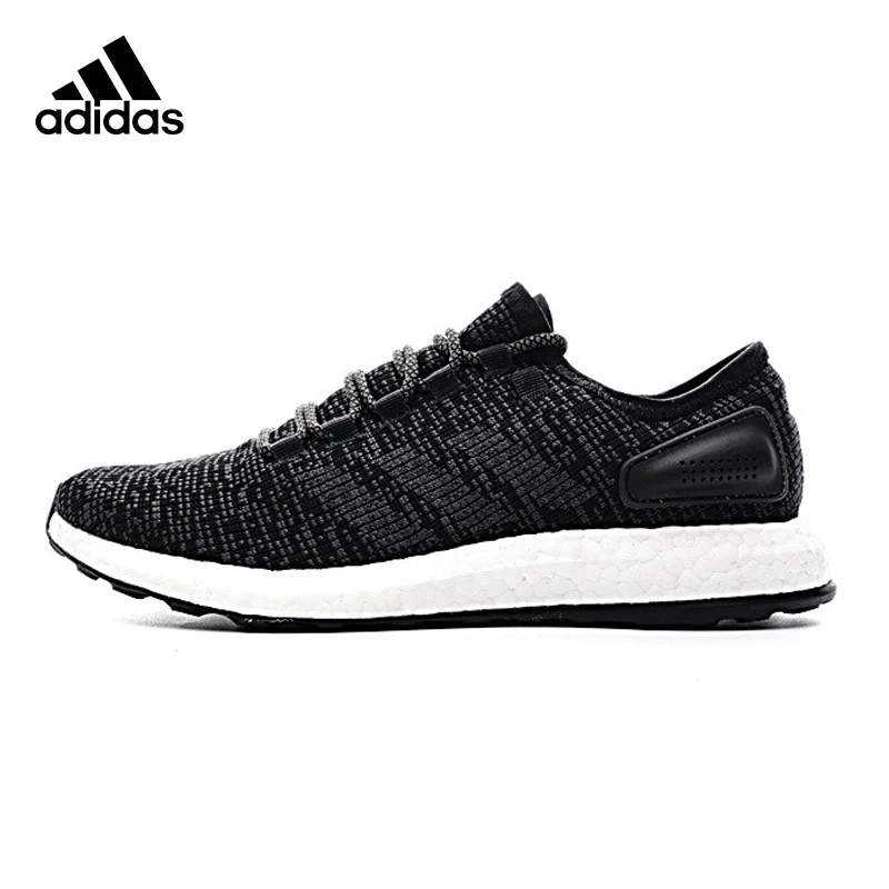 

Adidas PUREBOOST Men's Running Shoes, Black, Breathable Wear-resistant Non-slip Light S77190