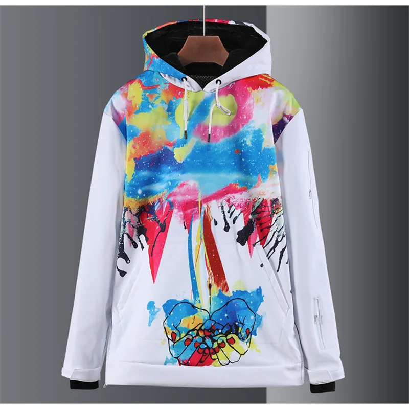 جديد الرجال والنساء الثلوج معطف في الهواء الطلق ملابس رياضية التزلج على الجليد تزلج المشي تسلق الجبال هوديي للماء يندبروف السترات جديد الرجال والنساء الثلوج معطف في الهواء الطلق ملابس رياضية التزلج على الجليد تزلج المشي تسلق الجبال هوديي للماء يندبروف السترات