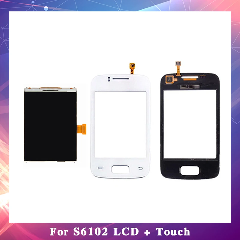

3.14'' For Samsung Galaxy Y Duos S6102 Lcd Display With Touch Screen Digitizer Sensor High Quality