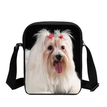 Животного товары для собак домашних животных курьерские сумки Тигр Zabra павлин дизайн школьников через плечо кошелек школьный