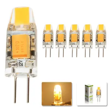 

5Pcs/lot 2018 new G4 AC DC 12V Led bulb Lamp SMD 3W Replace halogen lamp light 360 Beam Angle luz lampada led