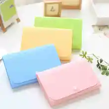 2 шт. сплошной цвет А6 Сумка для документов 13 карман органайзер для файлов, папок для документов N2018070130