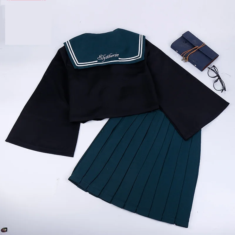 Новинка 2019 года плюс размеры JK Японский Школьная Матросская Форма Мода школьный класс красный костюм для девочек школьная форма косплей