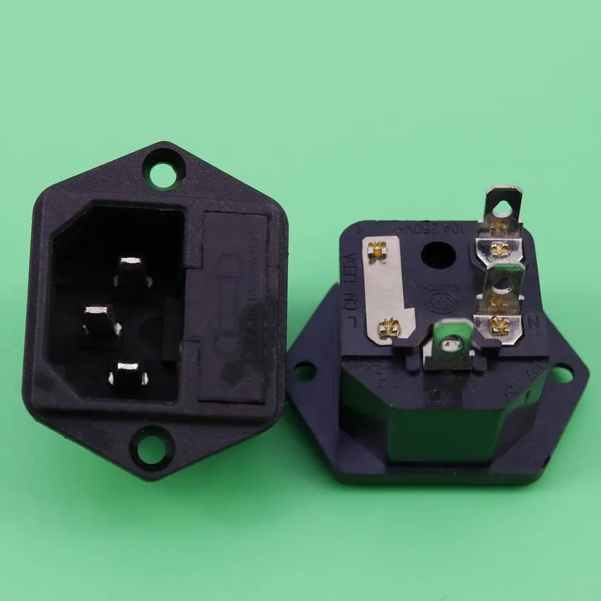 YuXi AC power socket industrial socket 8B C14 power supply