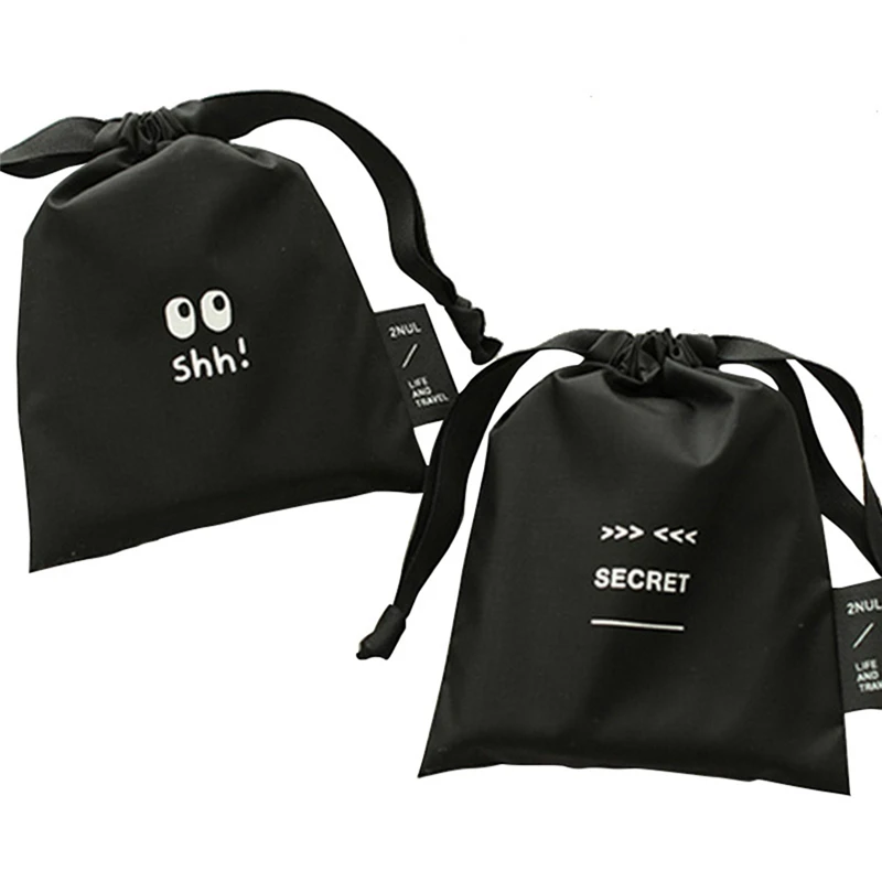 

Storage Bag Printed New Women Drawstring Shopping Bag Travel Kit Equipment Case Jewelry Pouch Organizer