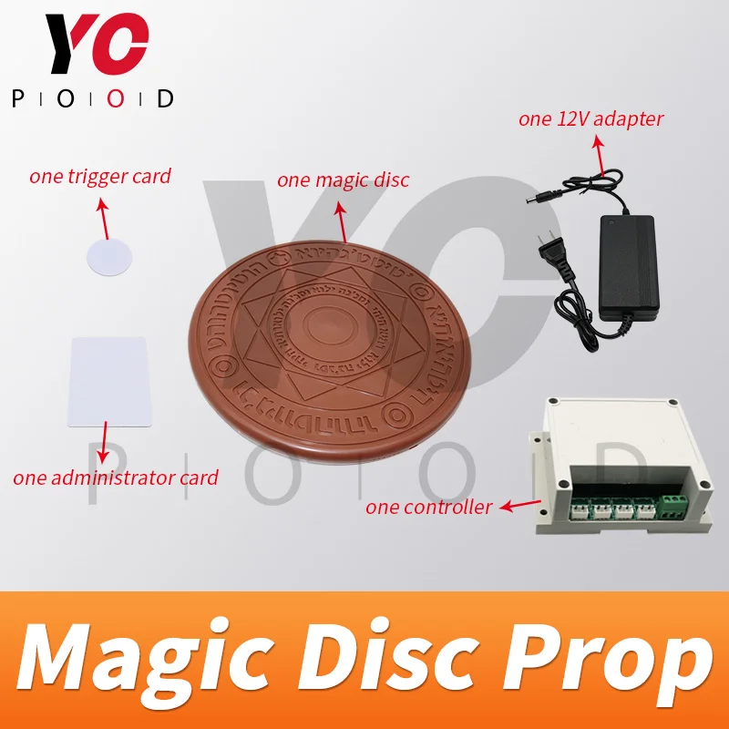 YOPOOD Magic Disc Prop Escape комната реальная жизнь игры использовать RFID карты для запуска