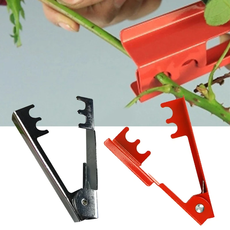 

1pc DIY Cut Tool Florist Metal Gardon Flower Rose Thorn Stem Leaf Stripper Rose Plier Removing Burrs Garden Tool