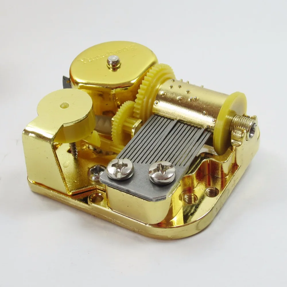 Механизм музыкальной шкатулки Golden wind тема Hedwig|wind up music box|music boxmusic box |
