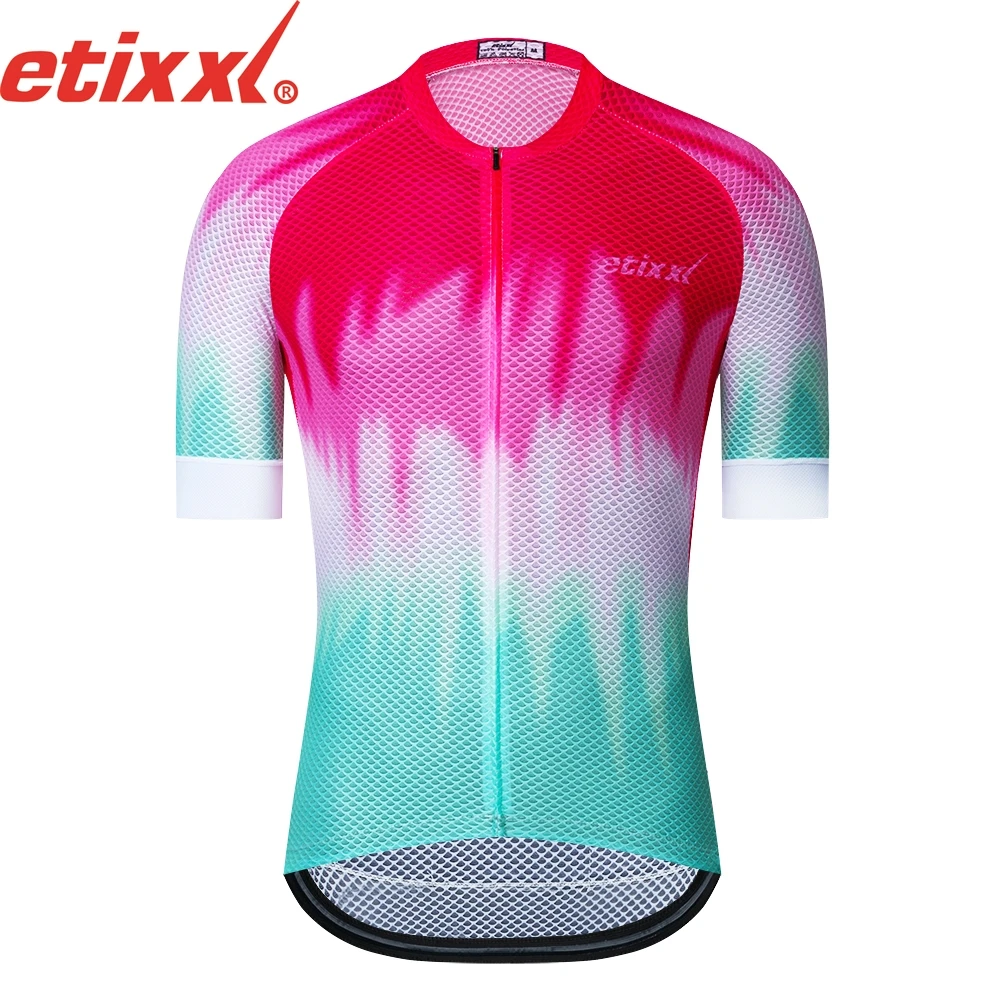 

Pro Team fit cycling jersey Best quality mesh Italy fabric climber Breathe quickly Ropa Ciclismo race bike jersey cycling gear
