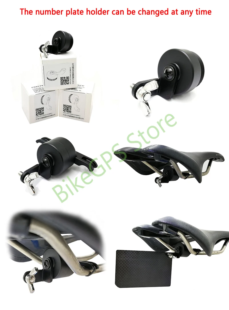 Discount ENFITNIX Bicycle taillights Intelligent sensor Brake lights usb xlite100 Road bike MTB Rear taillights Number plate bracket 21