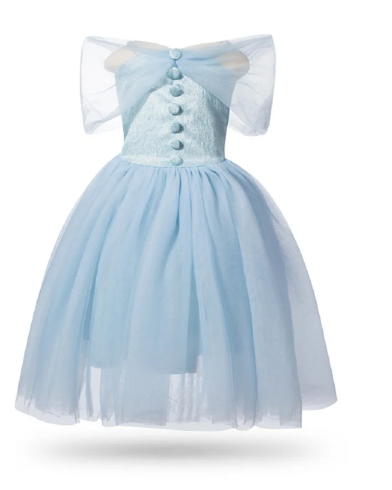 

Baby Princess Tutu Dress Kids Fancy Party Christmas Halloween Costumes Ruffles Off Shoulder Dress Kids Girls Ball Gown Dress