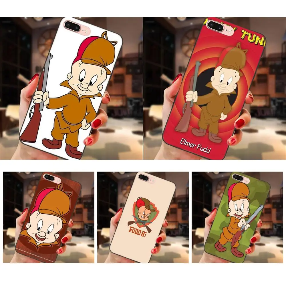 

Cute Cartoon Looney Tunes Elmer Fudd For Galaxy C5 C7 J1 J2 J3 J330 J5 J6 J7 J730 2017 Ace Core Duo Max Mini Plus Prime Pro