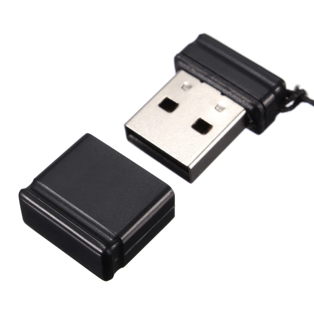 4GB USB 2,0 Мини квадратная черная флеш-ручка, высокоскоростная флешка, usb-накопитель, 20x15x7 мм, внешнее хранилище