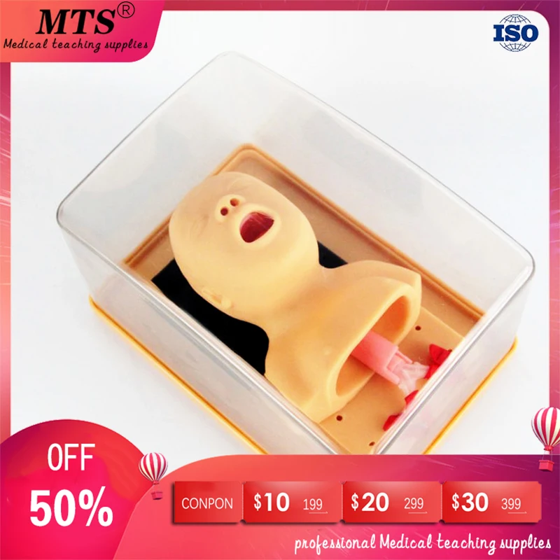 Neonatal tracheal intubation training model for medical school teaching