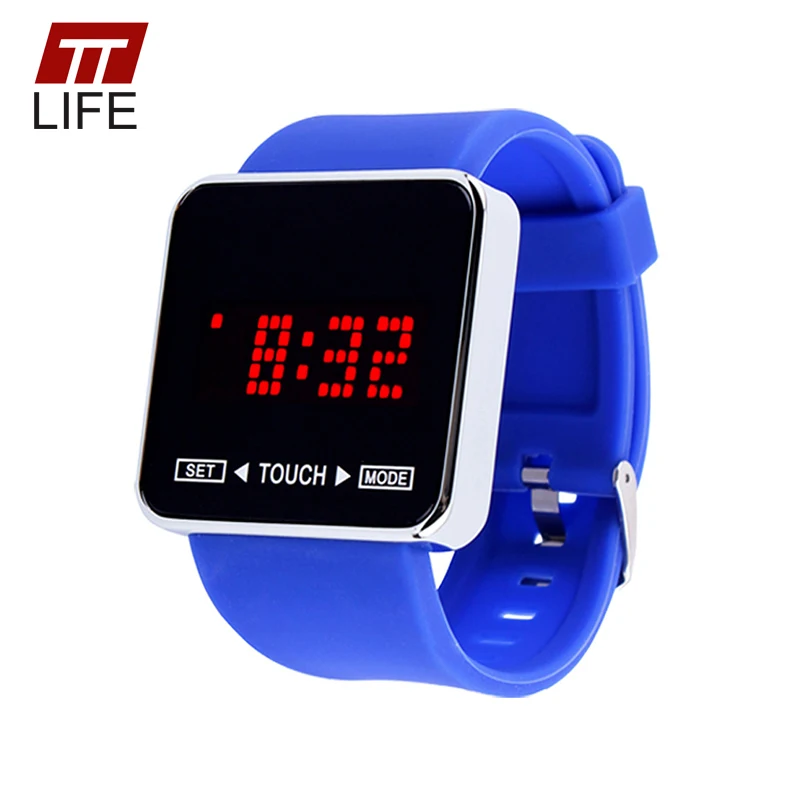 square shape digital watch