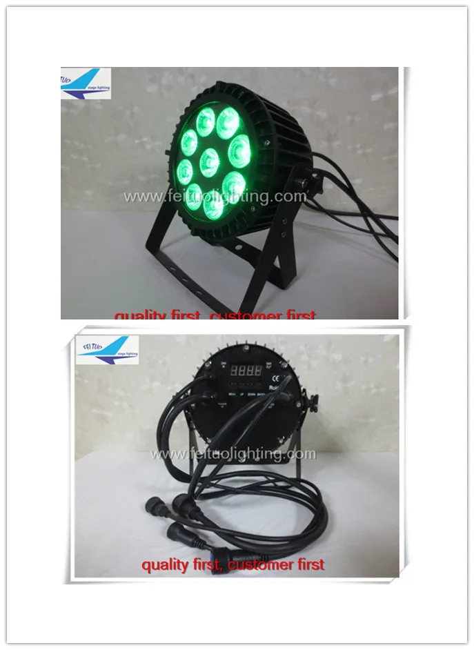 А-4 + случай дороги открытый led par 9x10 w rgbw 4in1 заводская цена