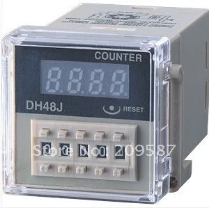 

5pcs 220VAC 30 CPS DH48J Digital Counter Relay