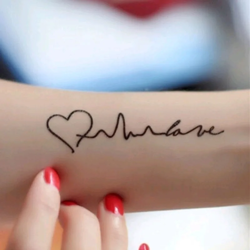 

I love you for lover bride wedding Valentine's Day temporary tattoo sticker tatoo womens body stickers face gems WM011