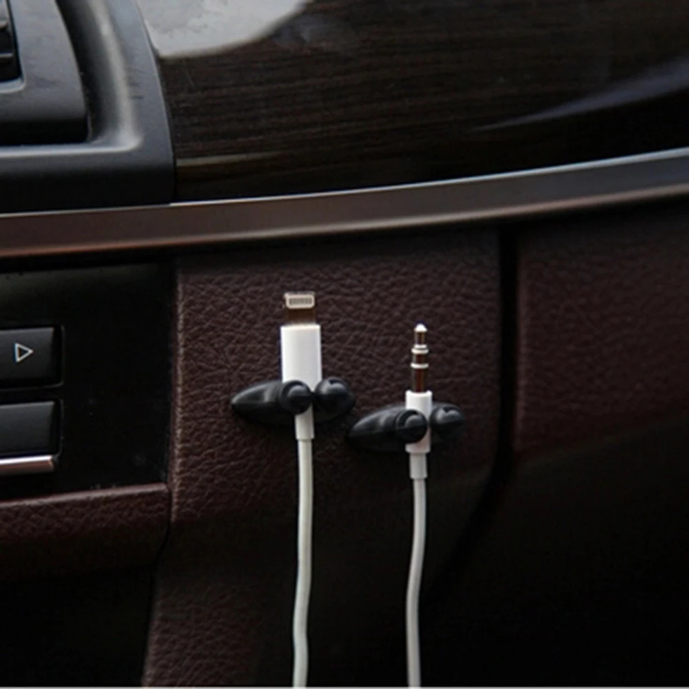 8x автомобильное зарядное устройство линия USB кабель клип аксессуары наклейка для Mercedes Benz W201 A класс GLA W176 CLK W209 W202 W220 W204 W203 W210