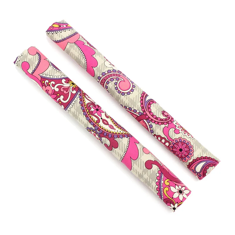 

1 Pair Baroque Freezer Door Knob Doorknob Covers Refrigerator Door Handle Gloves Covers Kitchen Fridge Double Handles Dust Cover