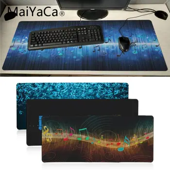 

MaiYaCa New Printed Music Notes Anti-Slip Durable Silicone Computermats Anime Cartoon Print Large Size Game Mouse Pad