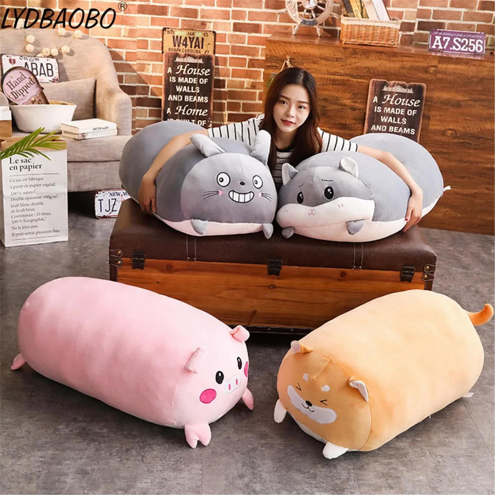 

Giant San-X Corner Bio Pillow Japanese Animation Stuffed Plush Baby Cartoon Totoro/Corgi/Hamster/Pig Doll Toy Kid Valentine Gift