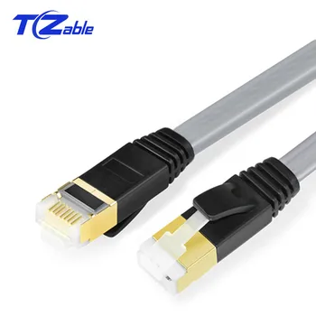 

High-Speed RJ45 8P8C CAT7 Ethernet Cable For Router Laptop computer broadband 10 Gigabit HD Transmission Network Cable YS-354