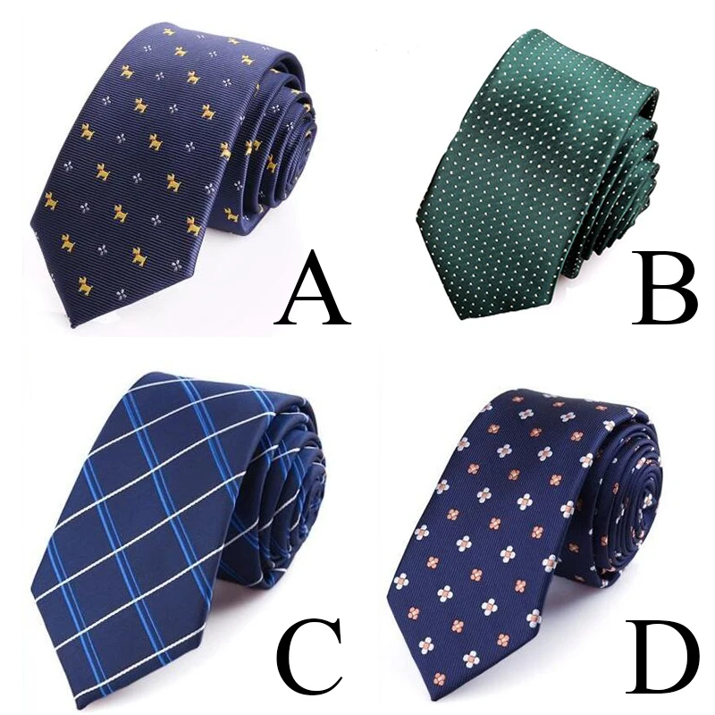 VEEKTIE 6 см галстук Для мужчин модные аксессуары Повседневное тонкий Обычная Твердые Тощий Галстук для Для мужчин вечерние свадебные галстук