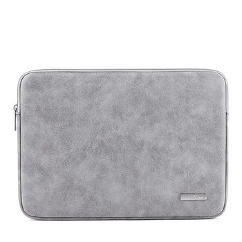 

2019 Waterproof PU Leather Laptop Sleeve Case For Macbook Pro Air 13 14 15 inch Notebook Computer PC Cover Pouch for Dell HP