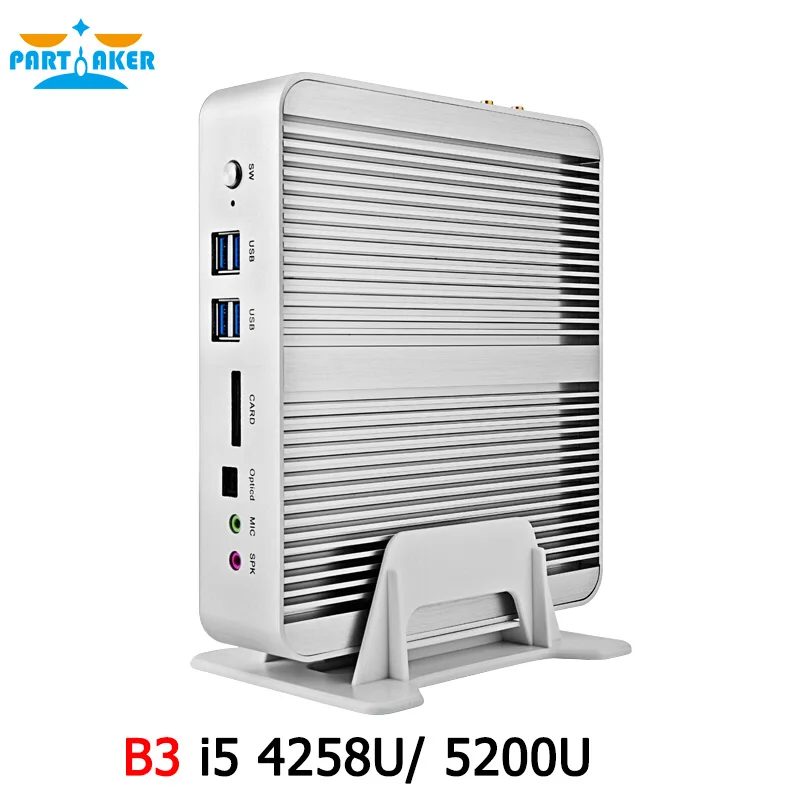 Lowest Price Partaker B3 Intel Core i5 4258u 5200u 5250u 5257u 2 HDMI 2 Ethernet Mini PC Windows 10 Lowest Price Partaker B3 Intel Core i5 4258u 5200u 5250u 5257u 2 HDMI 2 Ethernet Mini PC Windows 10