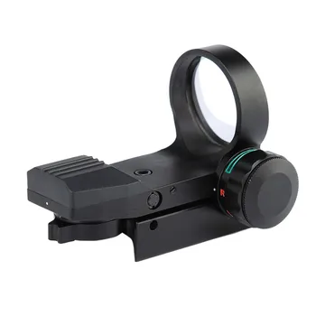

Air Gun Red dot Tactical Hunting Holographic 4 Type Reticle 22mm Rail Geen Red Dot Reflex Sight Airsoft Hunting