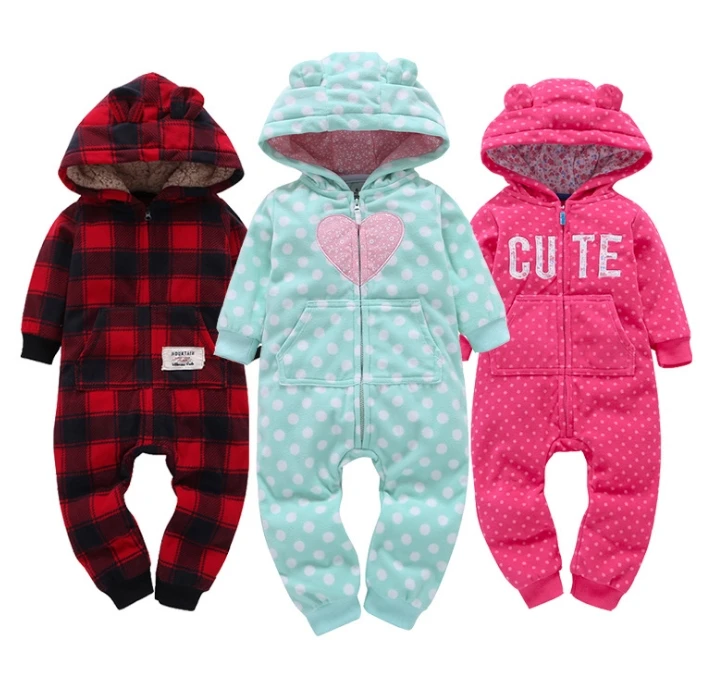 Winter One Piece Baby carters baby clothing new born baby clothes Baby Bodysuit in Bodysuits