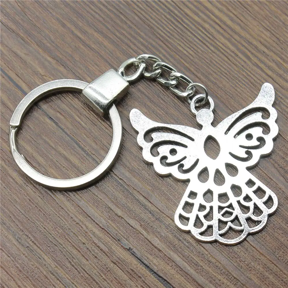 

Angel Guardian Angel Keychain Souvenirs Key Holder Wedding Gifts for Guest Party Favors Festive Party Supplies YB14088