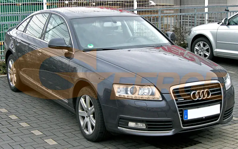 Для AUDI A6 S6 RS6 2009 2010 2011 ксеноновая фара отличное Ультра яркое освещение smd комплект светодиодов «глаза ангела» Halo Кольцо DRL