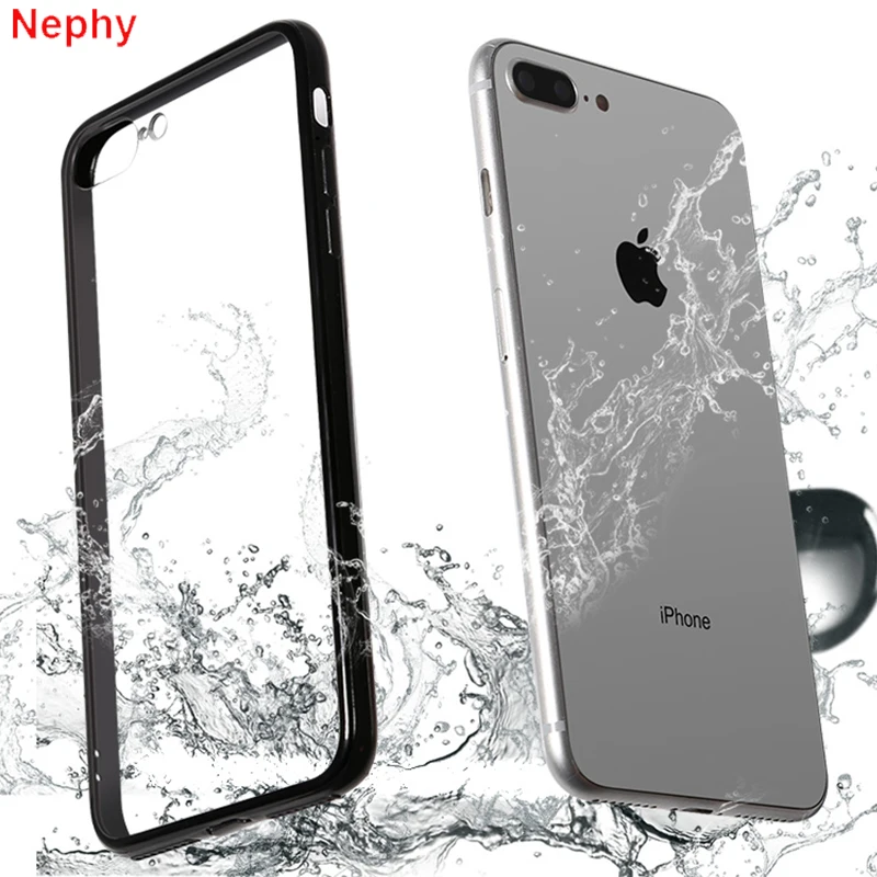 

Clear Acrylic + plastic Cell Phone Case for iPhone XS Max X 10 XR iPhone 6 s 6S iPhone 8 iPhone 7 Plus 5 5s SE ultra thin Cover