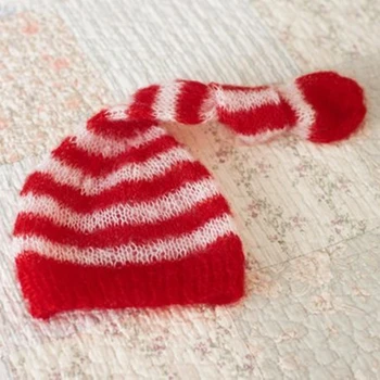 

NEWBORN Crochet Christmas Elf Hat Santa baby photo prop