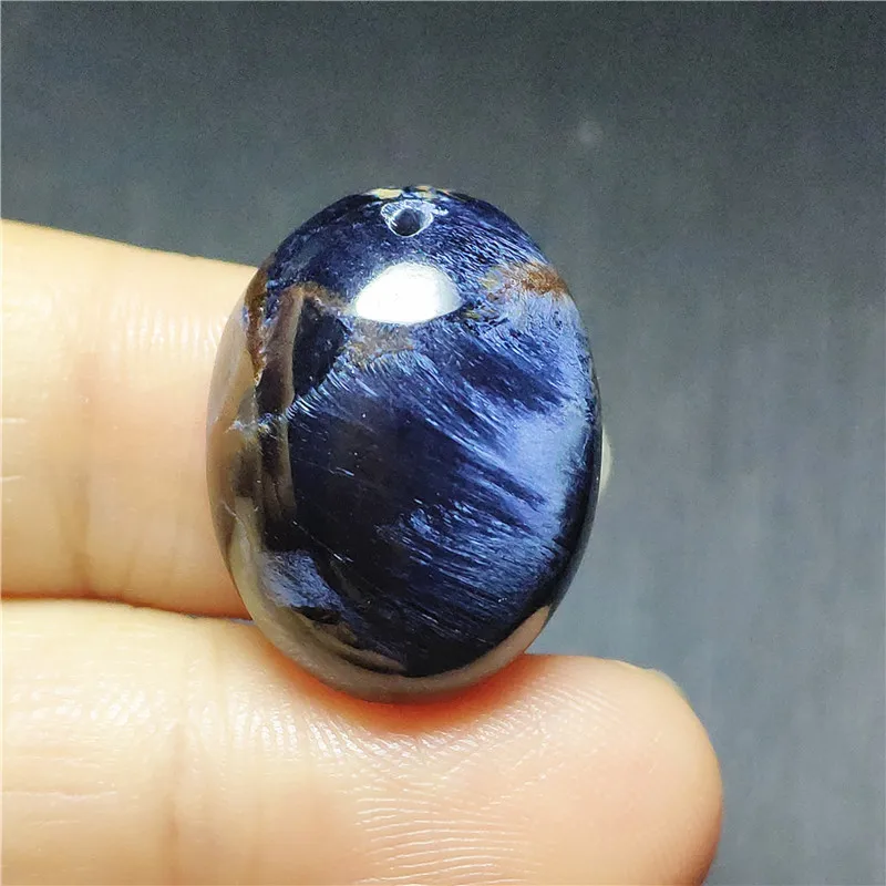 

Genuine Natural Pietersite Pendant 21x16x8mm Water Drop For Chatoyant Blue Crystal Healing Gemstone Women AAAAA Pendant