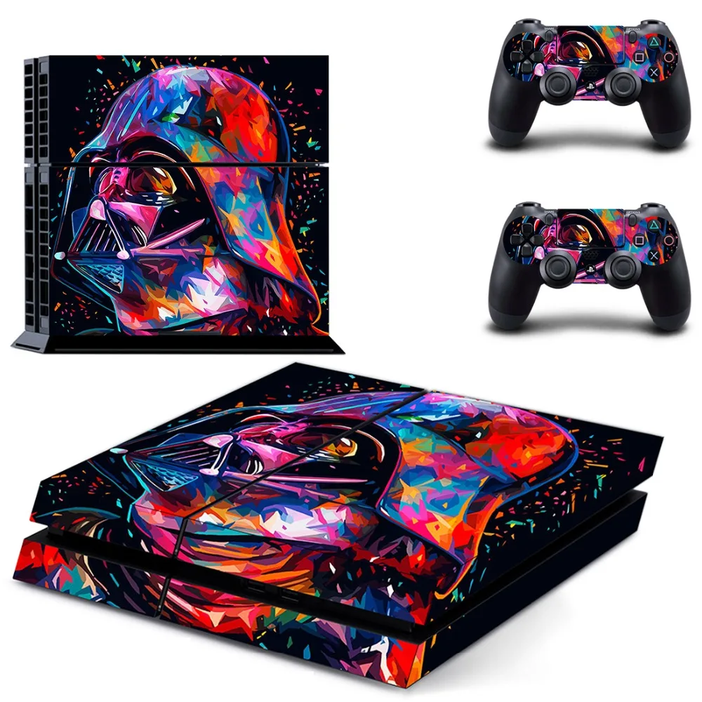 Пленка Звездные войны PS4 наклейка на кожу Виниловая для Sony Playstation 4 консоль и 2
