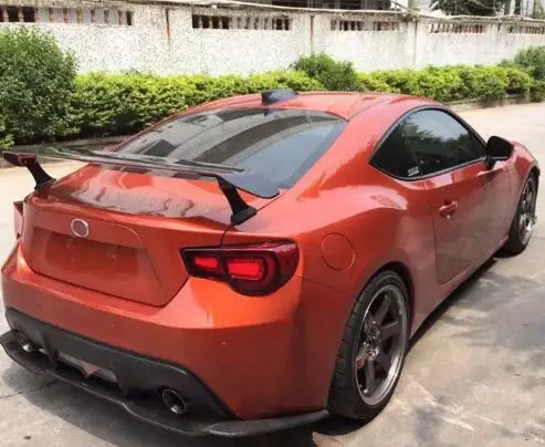 Углеродного волокна/ABS заднего крыло багажника спойлер подходит для TOYOTA GT86 GT 86 2012