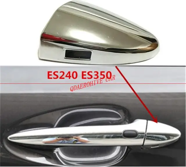 QDAEROHIVE car chrome Door Handle cover For Lexus ES240 ES350 LS460