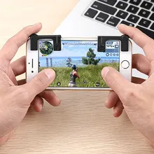 Смартфон Мобильный игровой триггер L1+ R1 шутер для заточки ножей: micro sim карта/правила выживания/PUBG мобильной игры огонь Кнопка версия 1