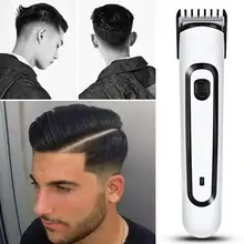 Мужской портативный электрический триммер для волос перезаряжаемый сухой домашний, для путешествий 600мА батарея CE волосы 3 Вт 30 минут машинка для стрижки