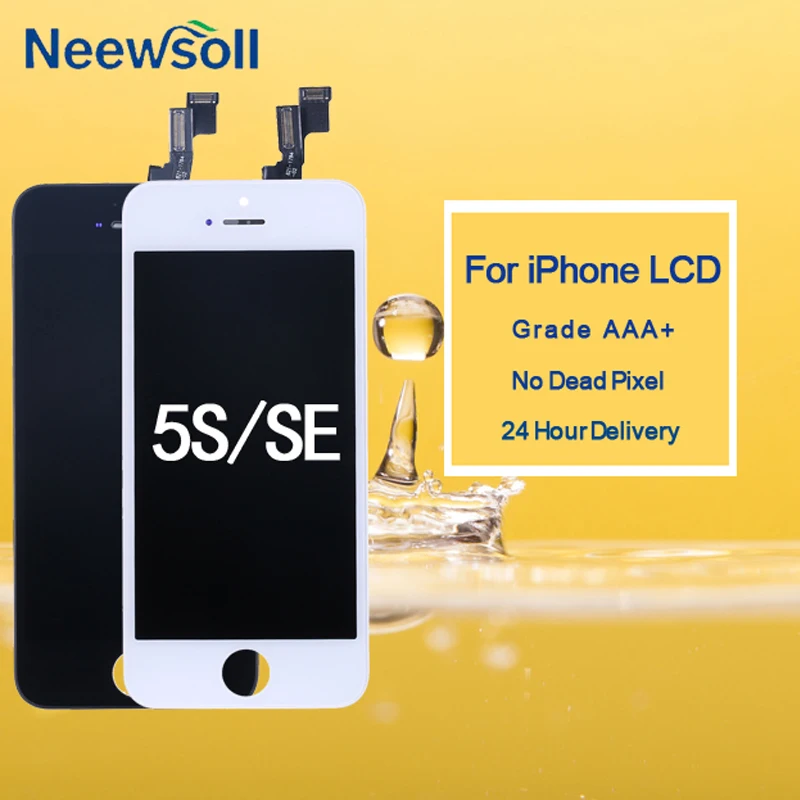 

10PCS/lot For iphone 5S LCD Screen Touch Screen With Digitizer Display For iphone LCD No Dead Pixel
