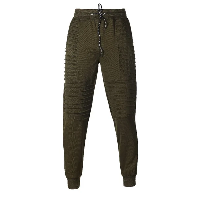 Laamei Hip Hop Men’s Trousers Male Striped Design Jogger Pants Casual Trousersmen Drawstring Pants Spring And Autumn