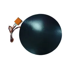 Гибкие Силиконовые Круглые 800 мм 220v 2500 Вт силиконовый подогреватель для кровати с клейкой лентой 3M и цифровой контроллер для 3D-принтеры радиатор