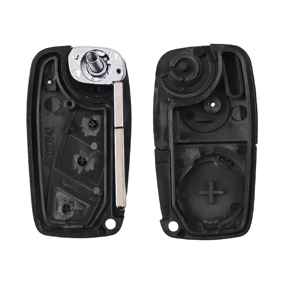KEYYOU для Fiat 500 чехол ключей Panda Stilo Ducato Punto авто складной запасной автомобильный