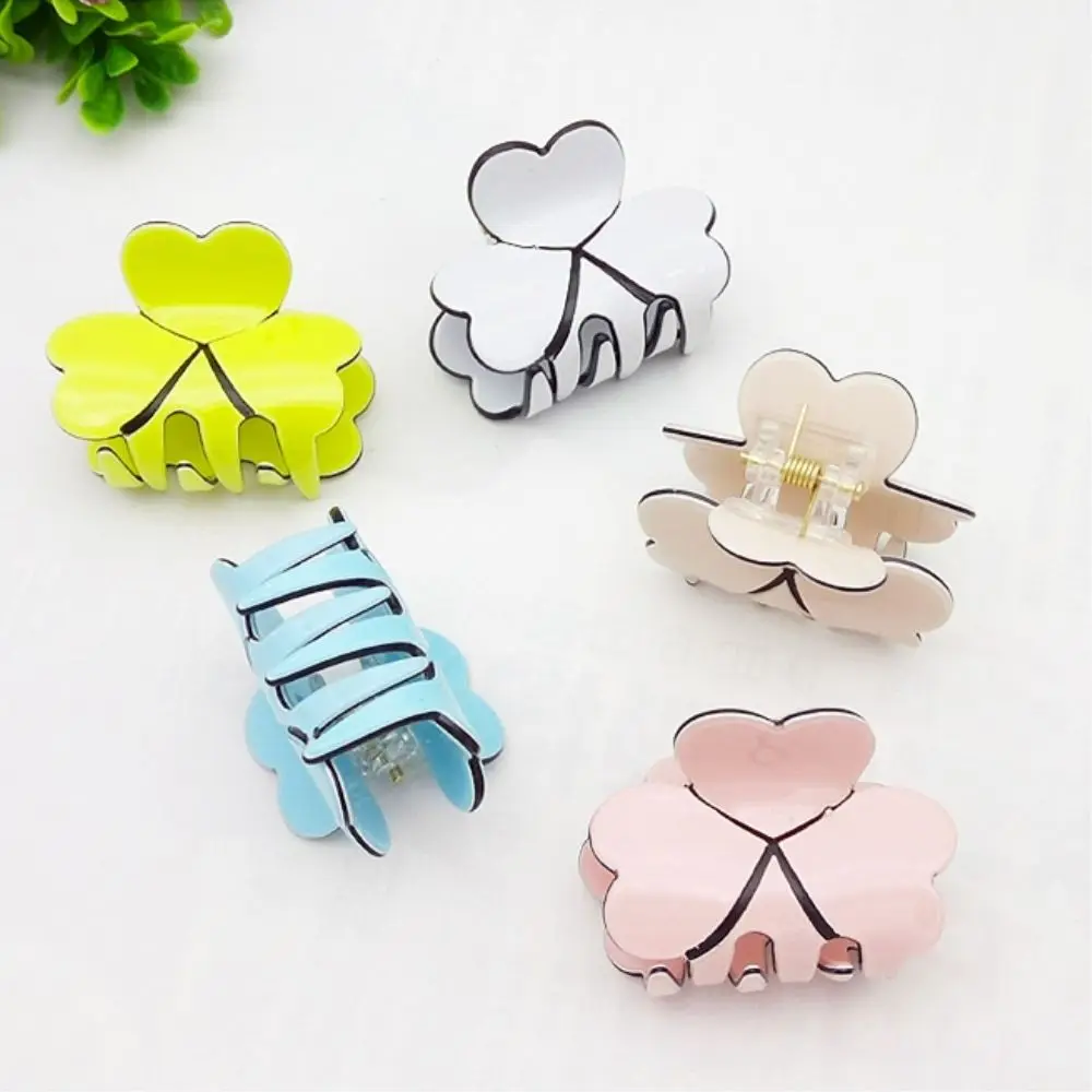 10Pcs/lot Women Hair Claw Elegant Mini Hairpins Simple Colorful Clamp Bun Maker Accessories Acrylic Clips Women|Шпильки и заколки