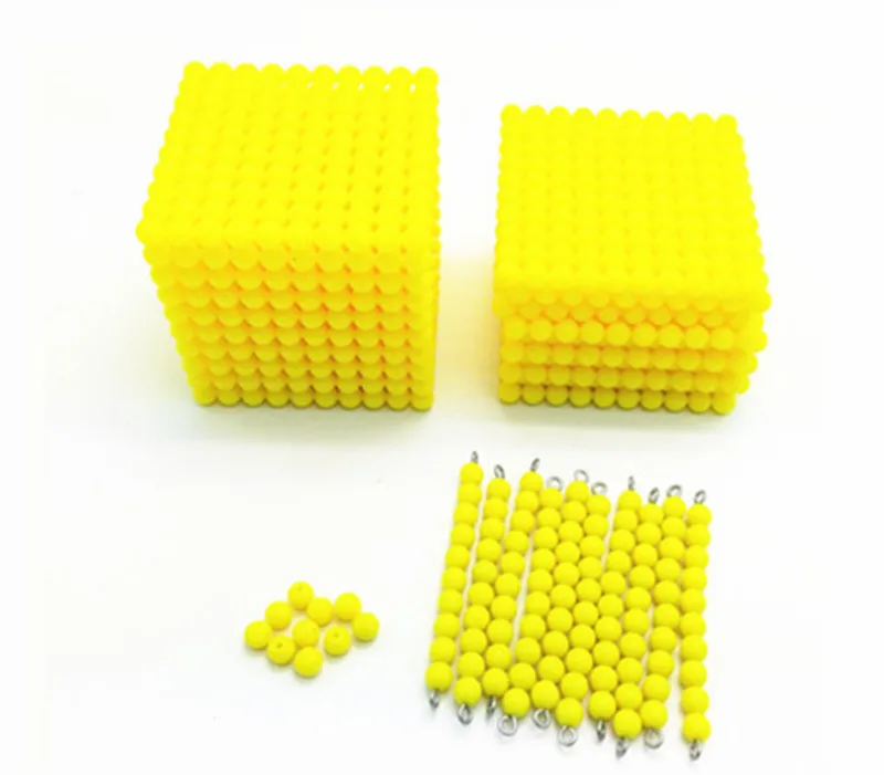 New Baby Toy Montessori Golden Bead 1000+100+10+1 Math Early Childhood Education Preschool Training Kids Toys Free Shipping New Baby Toy Montessori Golden Bead 1000+100+10+1 Math Early Childhood Education Preschool Training Kids Toys Free Shipping