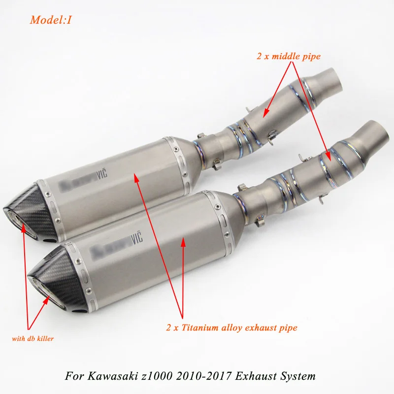 2003 2004 2005 2006 2007 2008 2009 2010- Silp on для Kawasaki z1000 мотоцикл полный Соединительный трубы системы с хвостом выхлопной трубы
