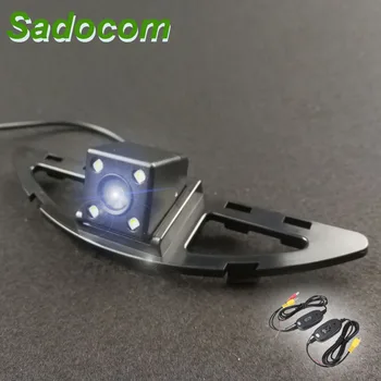 

Car CCD HD 4 LED Night Vision Vehicle Backup Rear View Camera Parking Assistance Waterproof For Honda City Ballade 2011-2014
